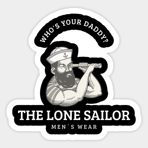 sailor tee Sticker by 2 souls